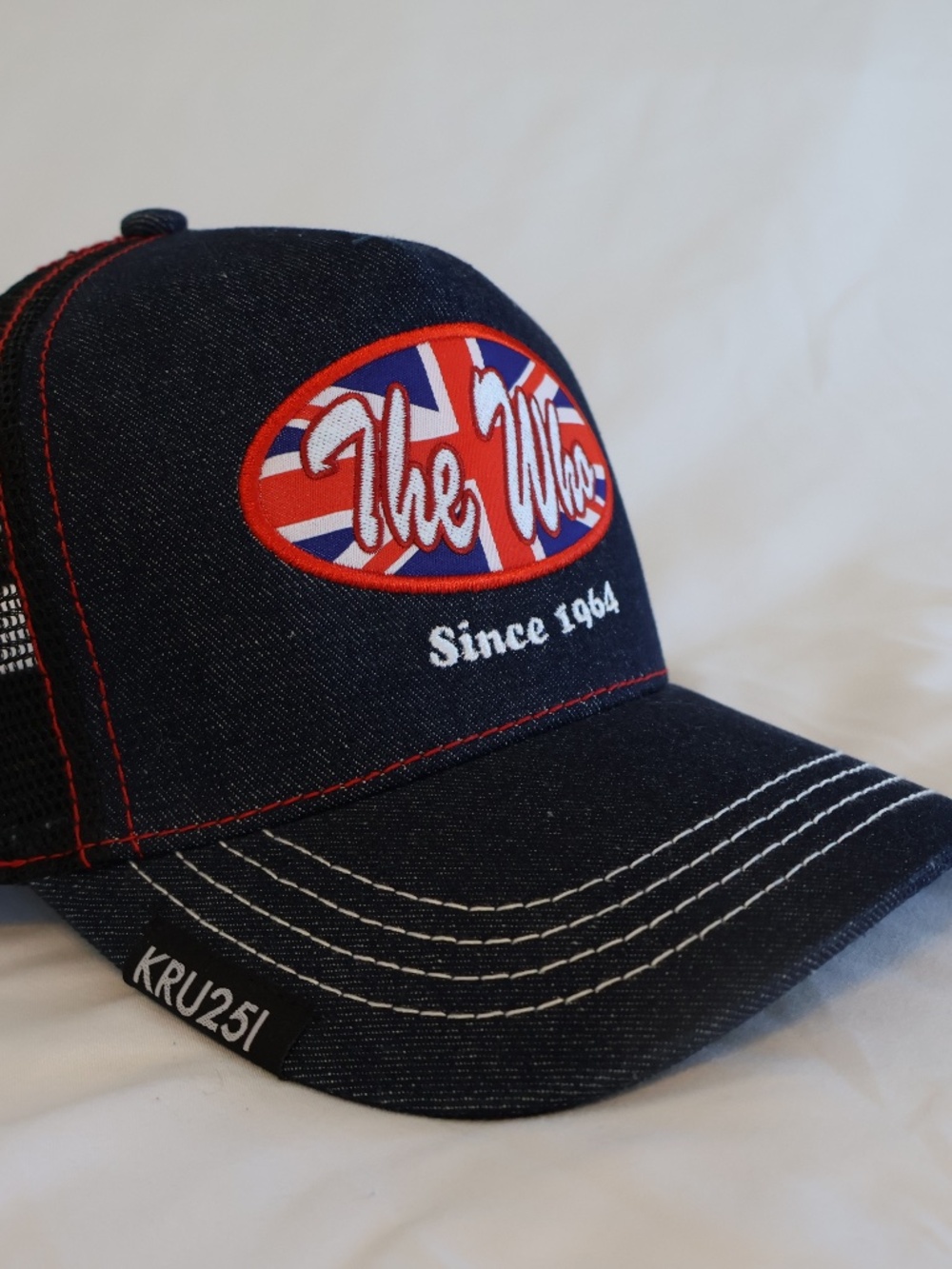 The Who snap back trucker hat cap
